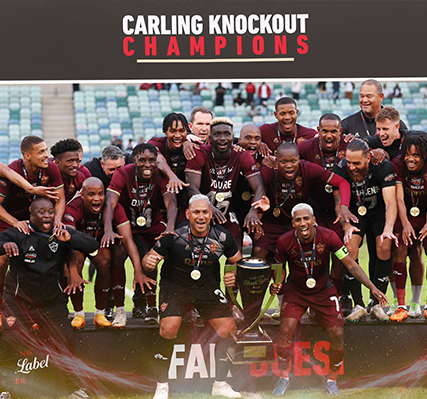 Stellenbosch FC crowned Carling Knockout Champions